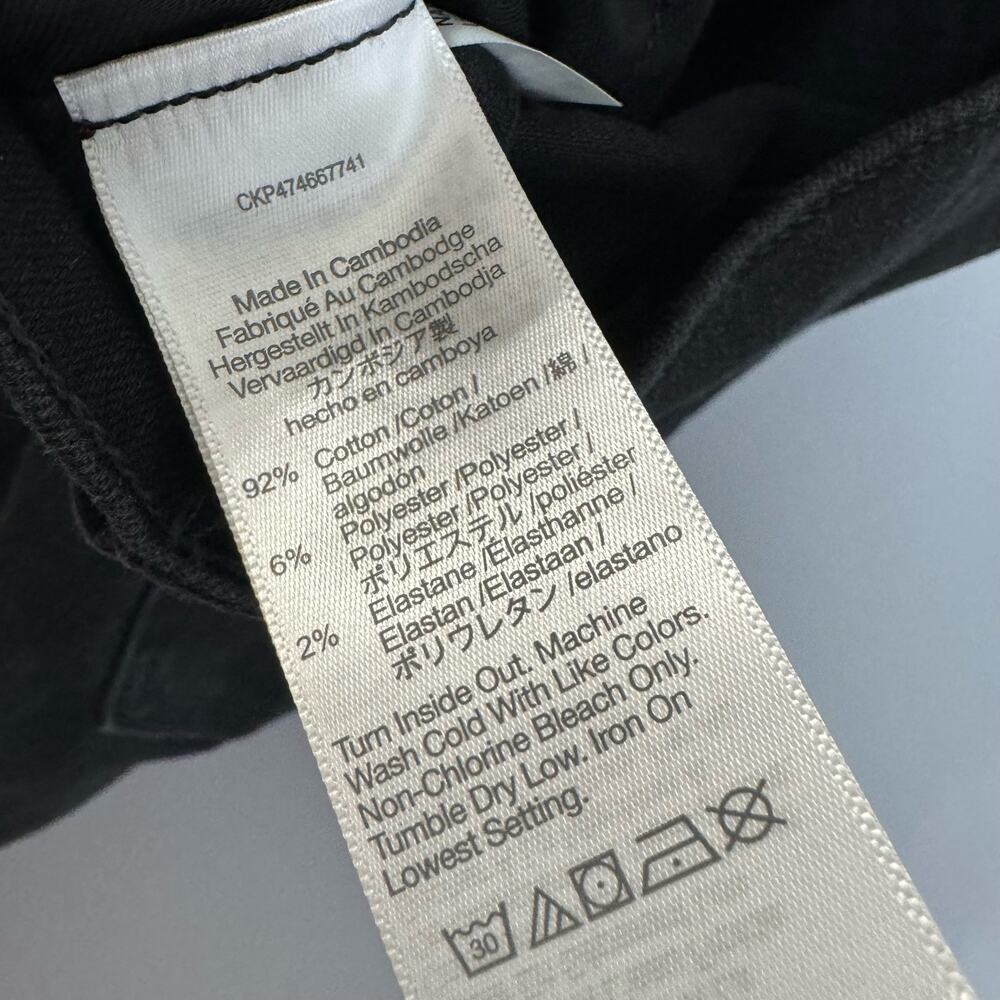 Madewell 10" High-Rise Skinny Jeans Black Stretch  Casual Women's 28 - Picture 10 of 12